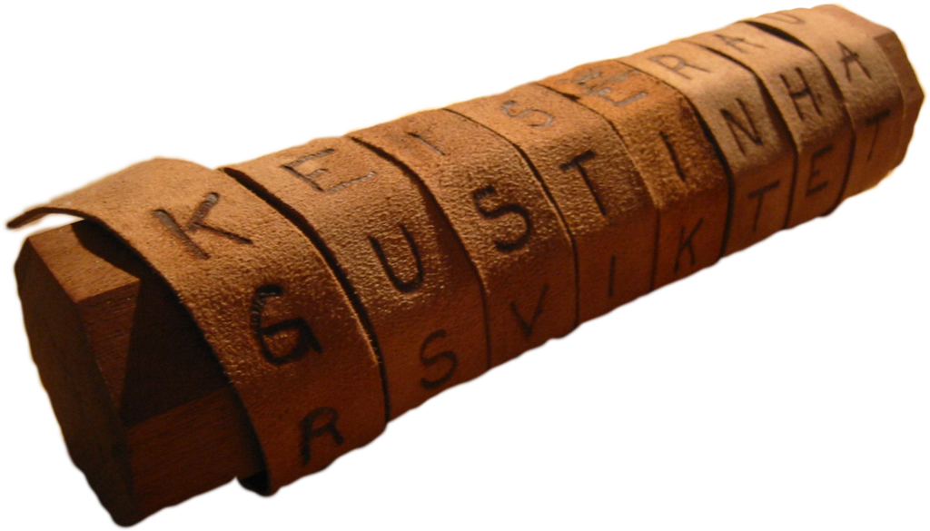 Scytale used by Spartans